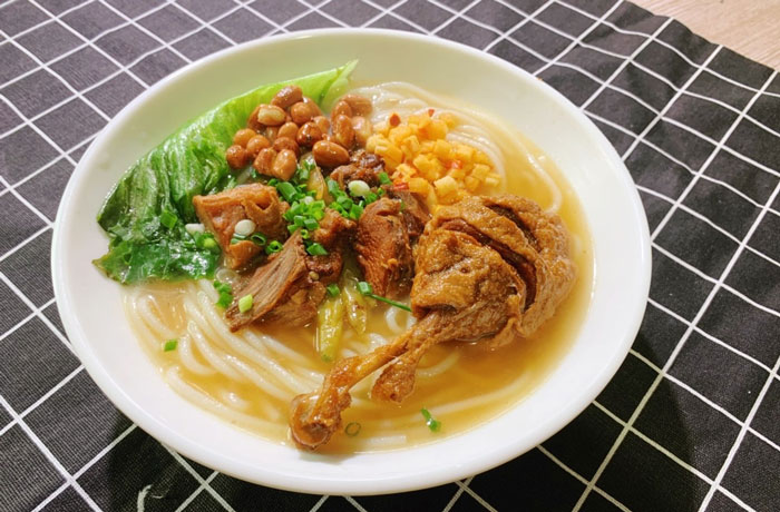 大新鸭肉粉培训